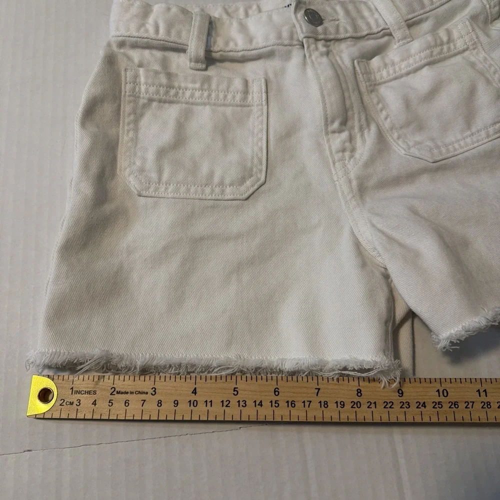 Old Navy Girls Denim Shorts - 12 - White